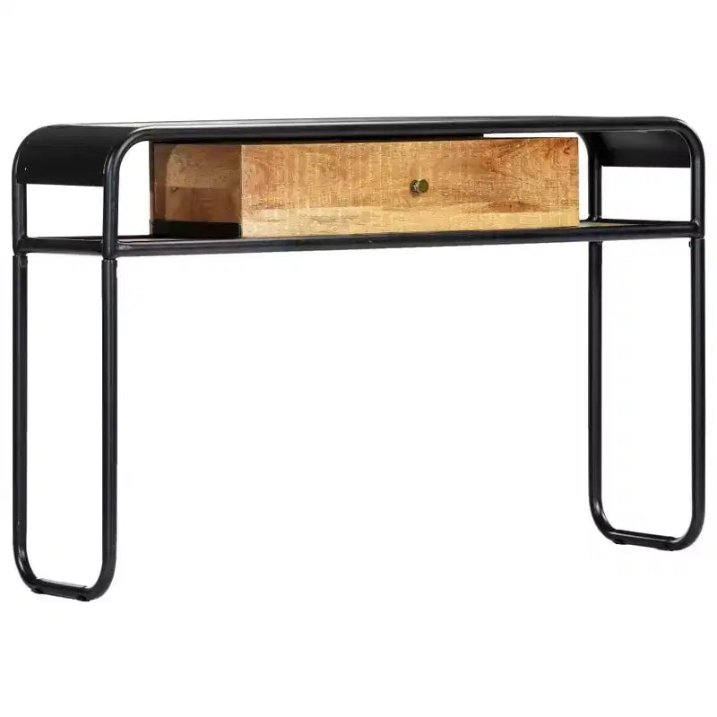 vidaXL Console Table Entryway Table Side Table with Drawer Solid Wood Mango