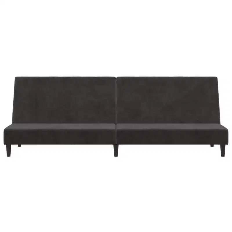 vidaXL Divano letto a 2 posti, poltroncina imbottita, divano letto a due posti in velluto