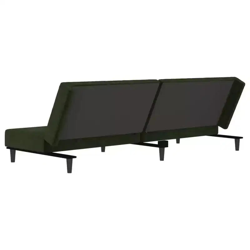 vidaXL Divano letto a 2 posti, poltroncina imbottita, divano letto a due posti in velluto