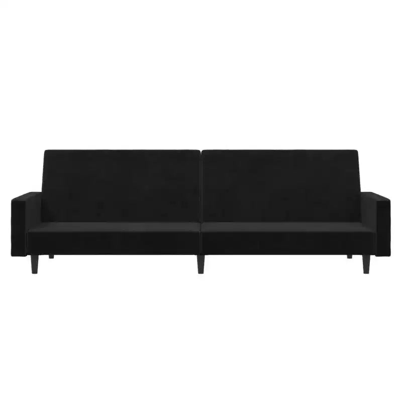 vidaXL Divano letto a 2 posti, poltroncina imbottita, divano letto a due posti in velluto