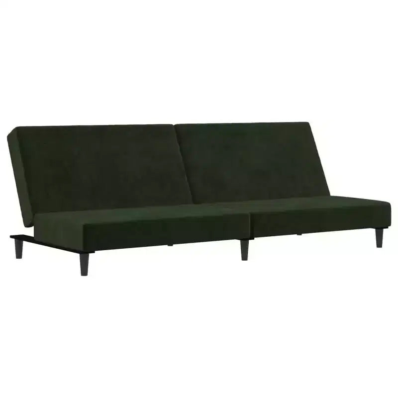 vidaXL Divano letto a 2 posti, poltroncina imbottita, divano letto a due posti in velluto