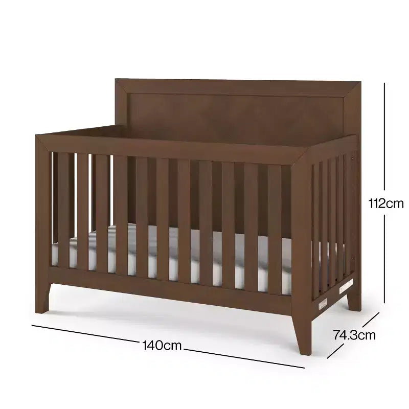 Culla Convertibile Child Craft Kieran 4-in-1, Si Trasforma in Lettino da Giorno, Lettino per Bambini, Letto Matrimoniale, 3 Posizioni Materasso, Finitura Sicura per Neonati
