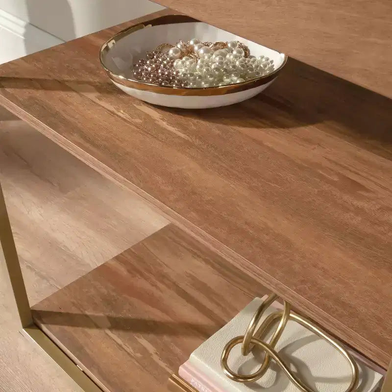 GDFStudio Easton Mobile Bagno da Terra con Cassetto e Sgabello