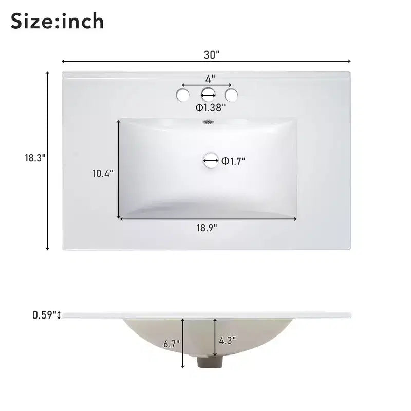 Mobile bagno 150 cm con doppio lavabo, mobile da bagno con ante e cassetti a chiusura ammortizzata
