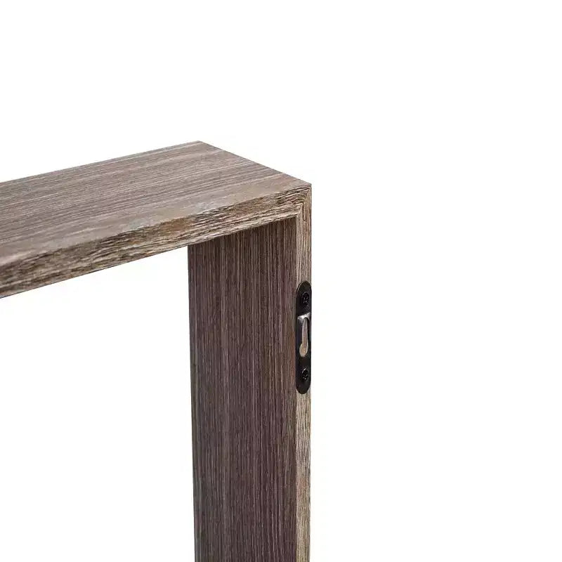 Mensola galleggiante in acero da 17,7 con staffa a scomparsa, montaggio a parete in legno, perfetta per l'arredamento di bagno/camera da letto/cucina o per esporre libri/piante, facile installazione.
