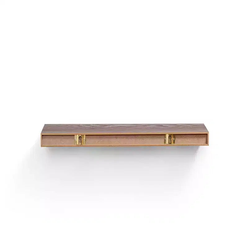 Mensola galleggiante in acero da 17,7 con staffa a scomparsa, montaggio a parete in legno, perfetta per l'arredamento di bagno/camera da letto/cucina o per esporre libri/piante, facile installazione.