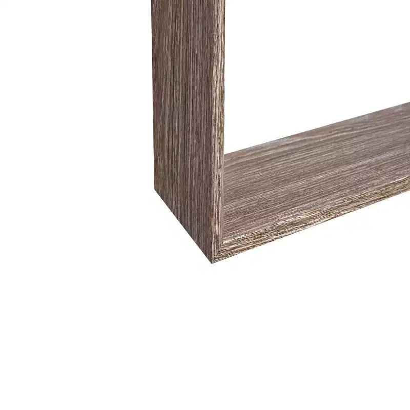 Mensola galleggiante in acero da 17,7 con staffa a scomparsa, montaggio a parete in legno, perfetta per l'arredamento di bagno/camera da letto/cucina o per esporre libri/piante, facile installazione.